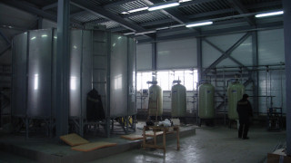 Резервуар 50 м3 для завода по производству стройматериалов